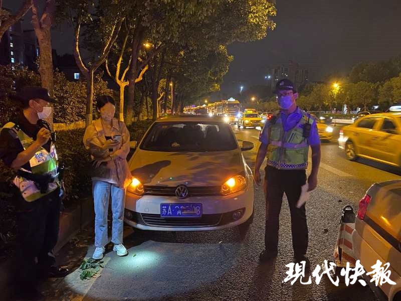 女司机被查坚称未饮酒血检为醉驾