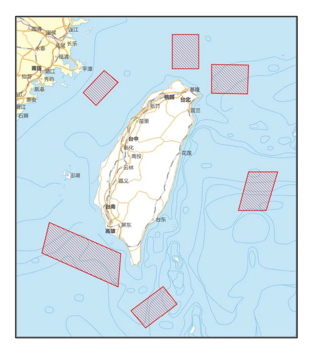 解放军三次台海行动示意图叠加，深度解析与启示