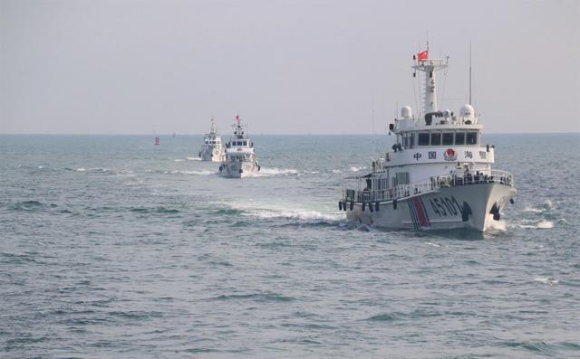 海警演练