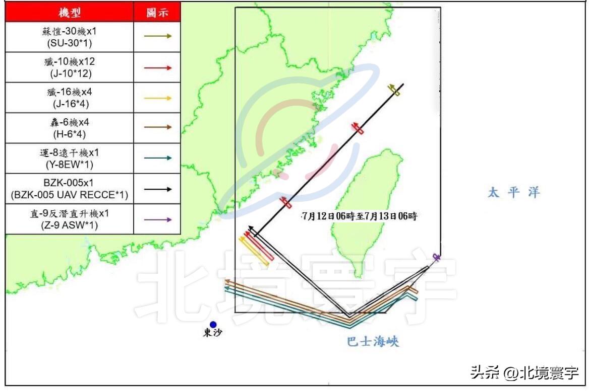 解放军三次台海行动示意图深度解析与观点阐述
