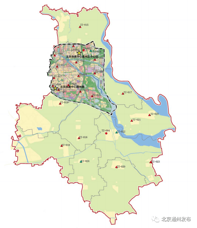 通州区地图