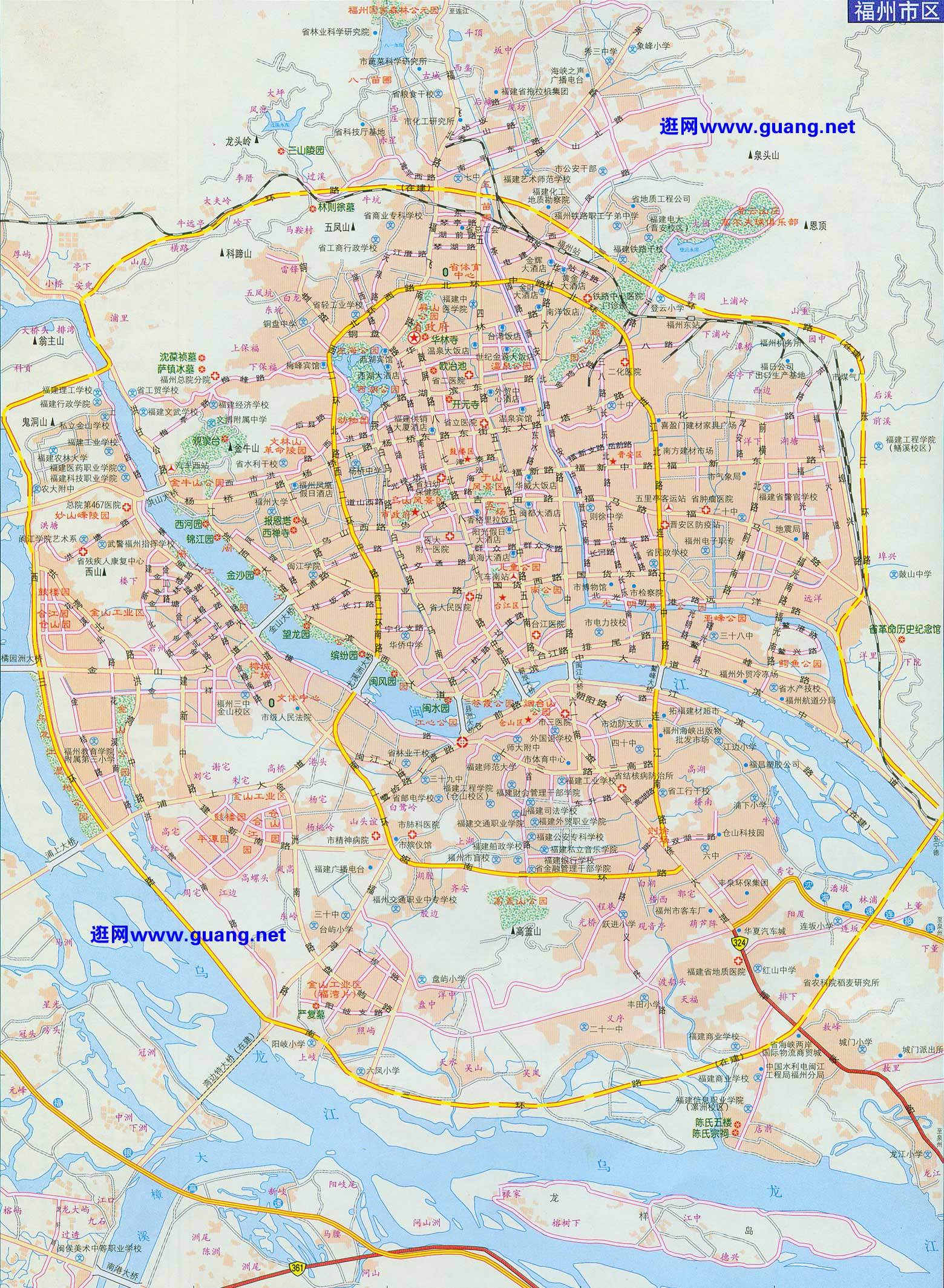 福州最新地图
