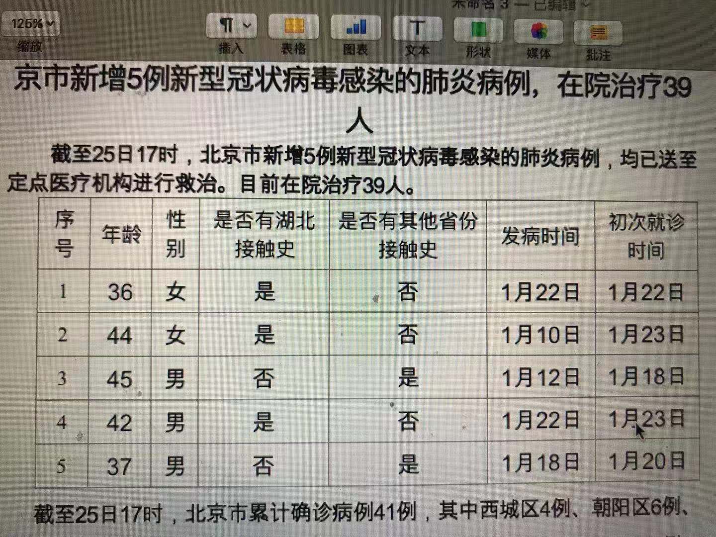 北京肺炎最新病例