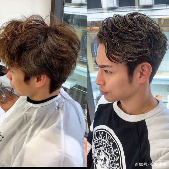 烫发男时尚潮流