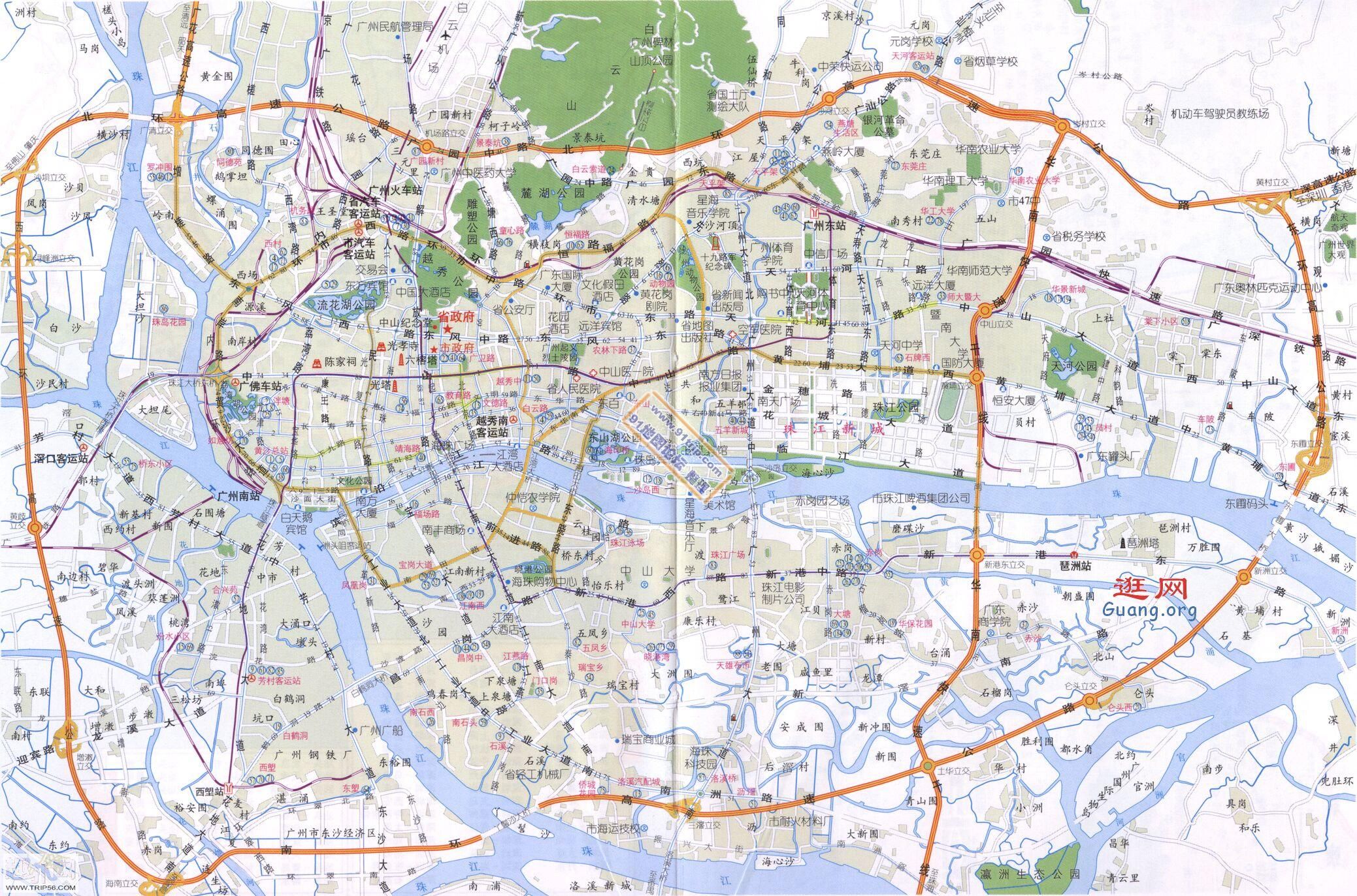 广州最新高清地图，自然美景探索之旅的梦幻指南
